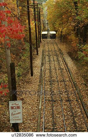 Chattanooga, TN, Tennessee, Lookout Mountain Incline Railway, autumn View Large Photo Image Stock Photograph - Chattanooga, TN, Tennessee, Lookout Mountain Incline Railway, autumn. Fotosearch