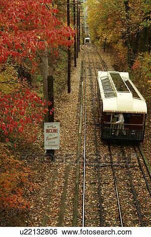 Chattanooga, TN, Tennessee, Lookout Mountain Incline Railway, autumn View Large Photo Image Stock Photograph - Chattanooga, TN, Tennessee, Lookout Mountain Incline Railway, autumn. Fotosearch
