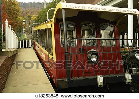 Chattanooga, TN, Tennessee, Lookout Mountain Incline Railway, autumn View Large Photo Image Stock Photography - Chattanooga, TN, Tennessee, Lookout Mountain Incline Railway, autumn. Fotosearch