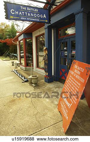 Stock Photo -  Chattanooga, TN, Tennessee, Point Park, Battle of Chattanooga. Fotosearch