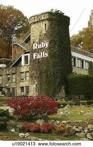 Chattanooga, TN, Tennessee, Ruby Falls, Lookout Mountain, tower View Large Photo Image Stock Image - Chattanooga, TN, Tennessee, Ruby Falls, Lookout Mountain, tower. Fotosearch