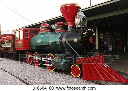Stock Image -  Chattanooga, TN, Tennessee, Chattanooga Choo Choo, antique train, engine. Fotosearch