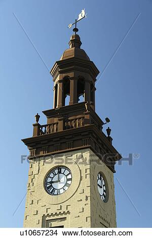 Picture -  Columbia, PA, Pennsylvania, Pennsylvania Dutch Country, The National Watch and Clock Museum, Clock Tower. Fotosearch