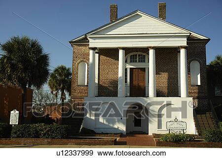 Stock Photo -  Conway, SC, South Carolina, downtown, City Hall. Fotosearch