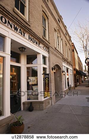 Stock Photo -  Conway, SC, South Carolina, The Grand Strand, downtown. Fotosearch