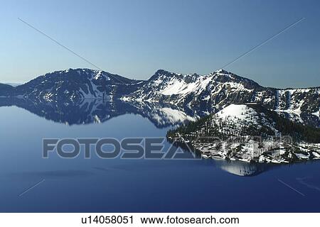 Crater Lake National Park, OR, Oregon, Cascade Range, Volcanic Legacy Scenic Byway, Rim Drive View Large Photo Image Stock Image - Crater Lake National Park, OR, Oregon, Cascade Range, Volcanic Legacy Scenic Byway, Rim Drive. Fotosearch