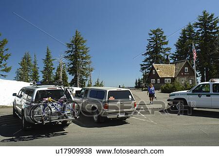 Crater Lake National Park, OR, Oregon, Cascade Range, Rim Village Visitor Center View Large Photo Image Stock Photo - Crater Lake National Park, OR, Oregon, Cascade Range, Rim Village Visitor Center. Fotosearch