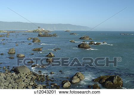 Crescent City, CA, California, Pacific Ocean, Battery Point Lighthouse ca 1856, Battery Point Island View Large Photo Image Stock Image - Crescent City, CA, California, Pacific Ocean, Battery Point Lighthouse ca 1856, Battery Point Island. Fotosearch