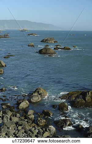 Crescent City, CA, California, Pacific Ocean View Large Photo Image Stock Photo - Crescent City, CA, California, Pacific Ocean. Fotosearch