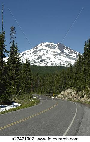 Deschutes National Forest, OR, Oregon, Mount Bachelor, Cascade Lakes National Scenic Byway, Cascade Range View Large Photo Image Stock Image - Deschutes National Forest, OR, Oregon, Mount Bachelor, Cascade Lakes National Scenic Byway, Cascade Range. Fotosearch