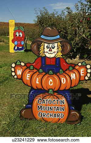 Emmitsburg, MD, Maryland, Catoctin Mountain Orchard, Apple Orchard, Roadside Market, Welcome sign View Large Photo Image Stock Photo - Emmitsburg, MD, Maryland, Catoctin Mountain Orchard, Apple Orchard, Roadside Market, Welcome sign. Fotosearch