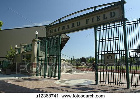 Stock Image -  Eugene, OR, Oregon, University of Oregon, Hayward Field. Fotosearch