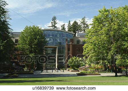 Eugene, OR, Oregon, University of Oregon, Knight Library View Large Photo Image Stock Photo - Eugene, OR, Oregon, University of Oregon, Knight Library. Fotosearch