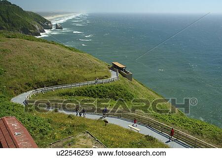 Florence, OR, Oregon, Pacific Ocean, Pacific Coast Scenic Byway, Rt Route, Highway 101, Sea Lion Point, Sea Lion Caves View Large Photo Image Stock Photo - Florence, OR, Oregon, Pacific Ocean, Pacific Coast Scenic Byway, Rt Route, Highway 101, Sea Lion Point, Sea Lion Caves. Fotosearch