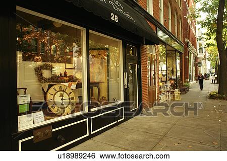 Stock Photograph -  Frederick, MD, Maryland, Historic Downtown. Fotosearch