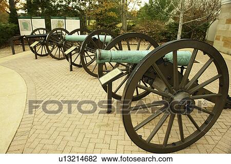 GA, Georgia, Chickamauga & Chattanooga National Military Park, Chickamauga Battlefield Visitor Center, cannons View Large Photo Image Stock Image - GA, Georgia, Chickamauga & Chattanooga National Military Park, Chickamauga Battlefield Visitor Center, cannons. Fotosearch