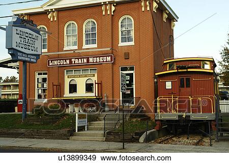 Stock Photo -  Gettysburg, PA, Pennsylvania, Lincoln Train Museum. Fotosearch