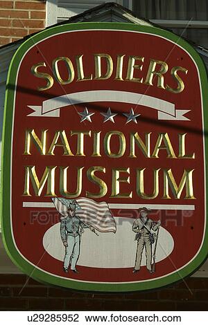 Gettysburg, PA, Pennsylvania, Soldiers National Museum, sign View Large Photo Image Stock Image - Gettysburg, PA, Pennsylvania, Soldiers National Museum, sign. Fotosearch