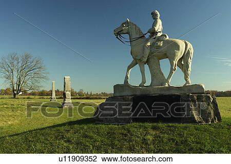 Gettysburg, PA, Pennsylvania, Gettysburg National Military Park, equestrian monument, cavalry View Large Photo Image Stock Image - Gettysburg, PA, Pennsylvania, Gettysburg National Military Park, equestrian monument, cavalry. Fotosearch