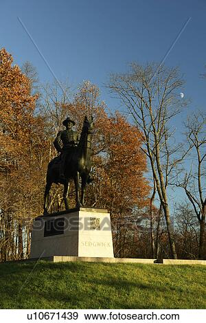 Gettysburg, PA, Pennsylvania, Gettysburg National Military Park, John Sedgwick statue View Large Photo Image Stock Photo - Gettysburg, PA, Pennsylvania, Gettysburg National Military Park, John Sedgwick statue. Fotosearch