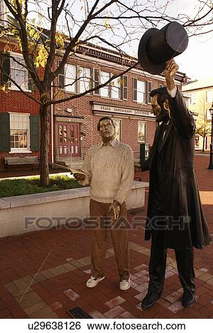 Gettysburg, PA, Pennsylvania, downtown, Abraham Lincoln Statue View Large Photo Image Stock Photograph - Gettysburg, PA, Pennsylvania, downtown, Abraham Lincoln Statue. Fotosearch