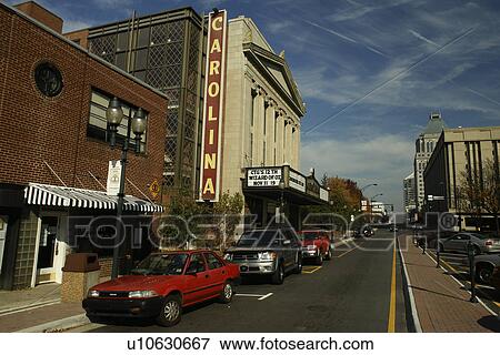 Greensboro, NC, North Carolina, Downtown, Carolina Theater, autumn View Large Photo Image Stock Photo - Greensboro, NC, North Carolina, Downtown, Carolina Theater, autumn. Fotosearch