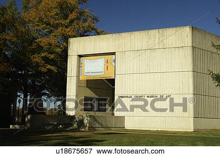 Stock Photo -  Greenville, SC, South Carolina, Greenville County Museum of Art, autumn. Fotosearch