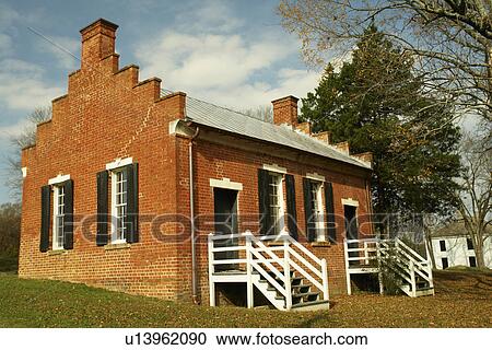 Stock Image -  Halifax, NC, North Carolina, Historic Halifax State Historic site. Fotosearch