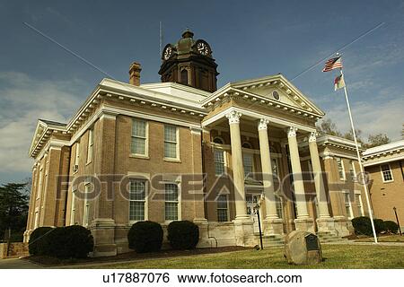 Stock Photograph -  Halifax, NC, North Carolina, Historic Halifax, Courthouse. Fotosearch