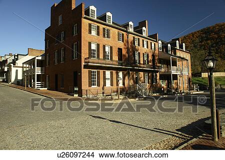 Harpers Ferry, WV, West Virginia, Historic Downtown, National Historical Park View Large Photo Image Picture - Harpers Ferry, WV, West Virginia, Historic Downtown, National Historical Park. Fotosearch
