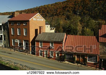 Harpers Ferry, WV, West Virginia, Historic Downtown View Large Photo Image Stock Image - Harpers Ferry, WV, West Virginia, Historic Downtown. Fotosearch