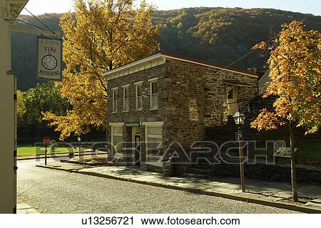 Harpers Ferry, WV, West Virginia, Historic Downtown View Large Photo Image Stock Image - Harpers Ferry, WV, West Virginia, Historic Downtown. Fotosearch