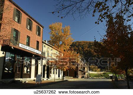 Harpers Ferry, WV, West Virginia, Historic Downtown, National Historical Park View Large Photo Image Stock Image - Harpers Ferry, WV, West Virginia, Historic Downtown, National Historical Park. Fotosearch