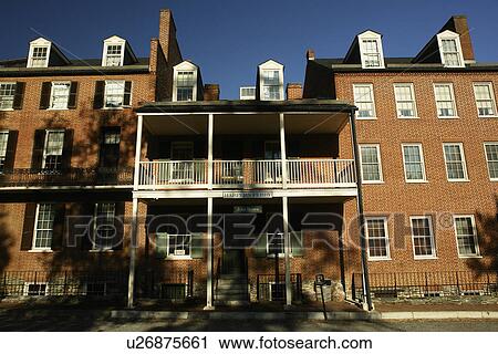Stock Image -  Harpers Ferry, WV, West Virginia, Historic Downtown, National Historical Park. Fotosearch