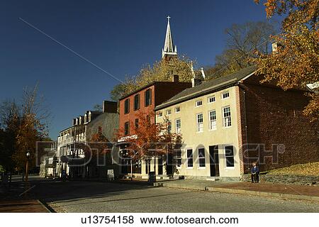 Harpers Ferry, WV, West Virginia, Historic Downtown, National Historical Park View Large Photo Image Stock Photo - Harpers Ferry, WV, West Virginia, Historic Downtown, National Historical Park. Fotosearch