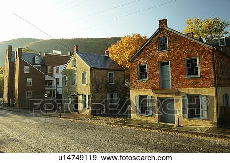 Harpers Ferry, WV, West Virginia, Historic Downtown View Large Photo Image Stock Photo - Harpers Ferry, WV, West Virginia, Historic Downtown. Fotosearch