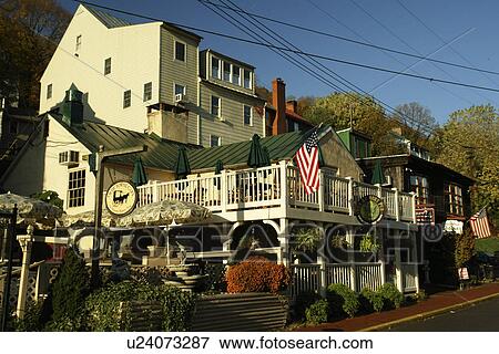 Stock Photo -  Harpers Ferry, WV, West Virginia, Historic Downtown. Fotosearch