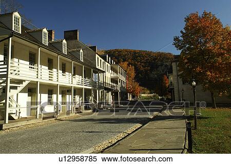 Harpers Ferry, WV, West Virginia, Historic Downtown, National Historical Park View Large Photo Image Stock Photography - Harpers Ferry, WV, West Virginia, Historic Downtown, National Historical Park. Fotosearch