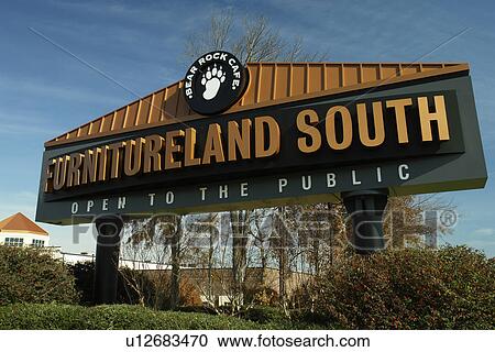 High Point Jamestown Nc North Carolina Furnitureland South Sign Stock Image High Point Jamestown Nc North Carolina Furnitureland South