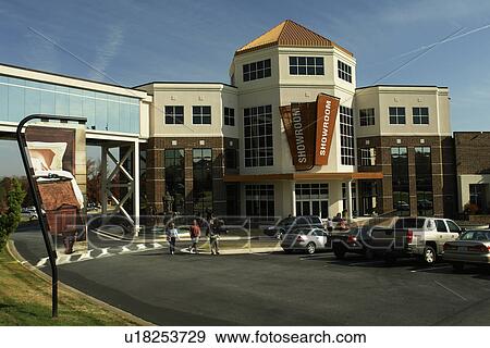 Stock Photo -  High Point, Jamestown, NC, North Carolina, Furnitureland South, furniture showroom. Fotosearch
