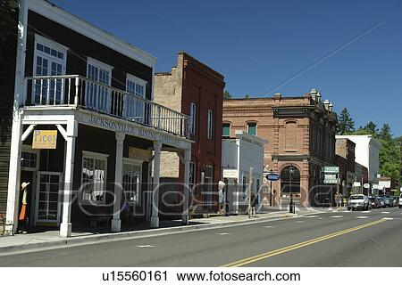 Historic Jacksonville, OR, Oregon, Gold Mining Town, downtown View Large Photo Image Stock Image - Historic Jacksonville, OR, Oregon, Gold Mining Town, downtown. Fotosearch
