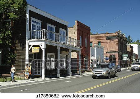 Historic Jacksonville, OR, Oregon, Gold Mining Town, downtown View Large Photo Image Stock Image - Historic Jacksonville, OR, Oregon, Gold Mining Town, downtown. Fotosearch