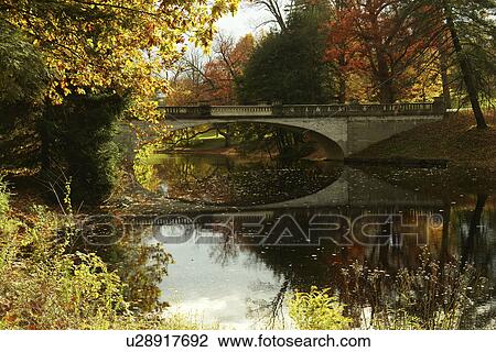 Hyde Park/Poughkeepsie, NY, New York, Vanderbilt Mansion National Historic Site, white bridge over Crum Elbow Creek View Large Photo Image Stock Image - Hyde Park/Poughkeepsie, NY, New York, Vanderbilt Mansion National Historic Site, white bridge over Crum Elbow Creek. Fotosearch