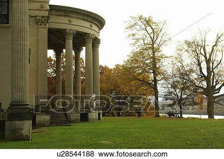 Hyde Park/Poughkeepsie, NY, New York, Vanderbilt Mansion National Historic Site View Large Photo Image Stock Photo - Hyde Park/Poughkeepsie, NY, New York, Vanderbilt Mansion National Historic Site. Fotosearch