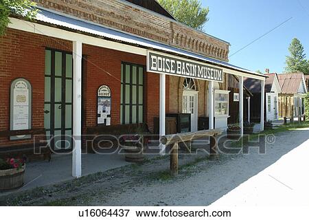 Idaho City, ID, Idaho, Ponderosa Pine Scenic Byway, Gold Mining Town, Boise Basin Museum View Large Photo Image Stock Photo - Idaho City, ID, Idaho, Ponderosa Pine Scenic Byway, Gold Mining Town, Boise Basin Museum. Fotosearch