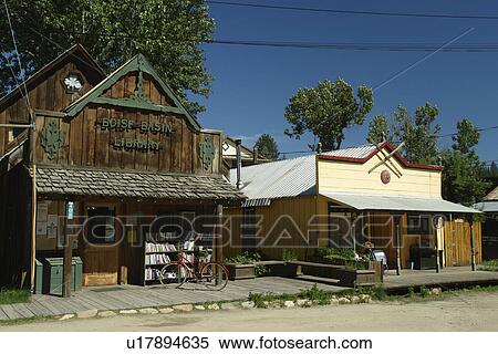 Idaho City, ID, Idaho, Ponderosa Pine Scenic Byway, Gold Mining Town, Boise Basin Library View Large Photo Image Stock Photography - Idaho City, ID, Idaho, Ponderosa Pine Scenic Byway, Gold Mining Town, Boise Basin Library. Fotosearch
