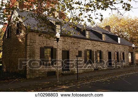 Stock Image -  Kingston, NY, New York, Senate House State Historic Site. Fotosearch