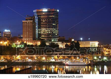 Knoxville, TN, Tennessee, Downtown Skyline, evening, Tennessee River View Large Photo Image Stock Image - Knoxville, TN, Tennessee, Downtown Skyline, evening, Tennessee River. Fotosearch