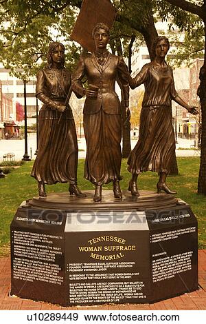 Knoxville, TN, Tennessee, downtown, Tennessee Woman Suffrage Memorial View Large Photo Image Stock Photo - Knoxville, TN, Tennessee, downtown, Tennessee Woman Suffrage Memorial. Fotosearch