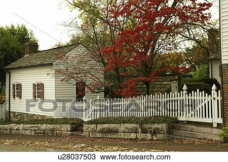 Stock Image -  Knoxville, TN, Tennessee, Governor William Blount Mansion. Fotosearch